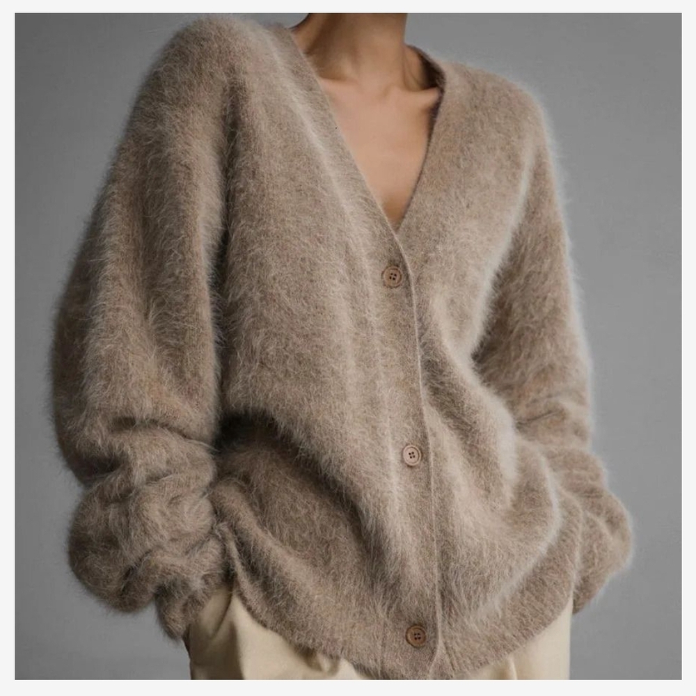 Cozy Beige Women's Sweater